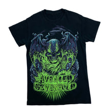 Load image into Gallery viewer, AVENGED SEVENFOLD Graphic Spellout Hard Rock Heavy Metal Band T-Shirt
