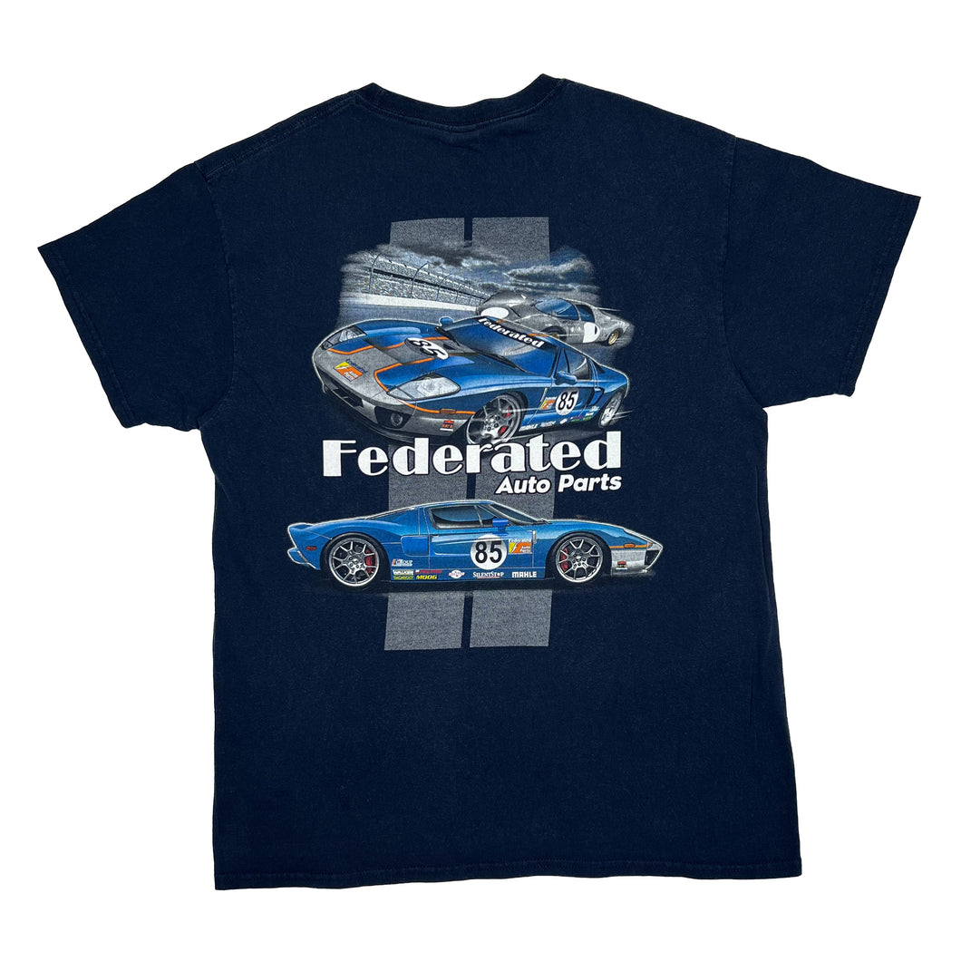 FEDERATED AUTO PARTS Motorsports Racing Sponsor Spellout Graphic T-Shirt
