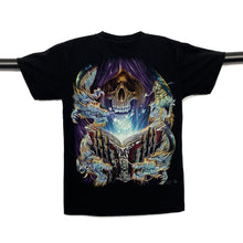 Load image into Gallery viewer, ROCK CHANG “Dark Magic” Gothic Dragon Skull Fantasy Graphic T-Shirt
