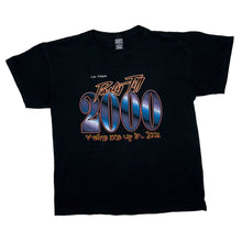 Load image into Gallery viewer, Sherry’s PARTY TILL 2000 “Wake Me Up In 2001” Las Vegas Souvenir Spellout Graphic T-Shirt
