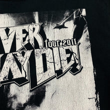 Load image into Gallery viewer, Impericon NEVER SAY DIE “Tour 2011” Graphic Heavy Metal Band Tour T-Shirt
