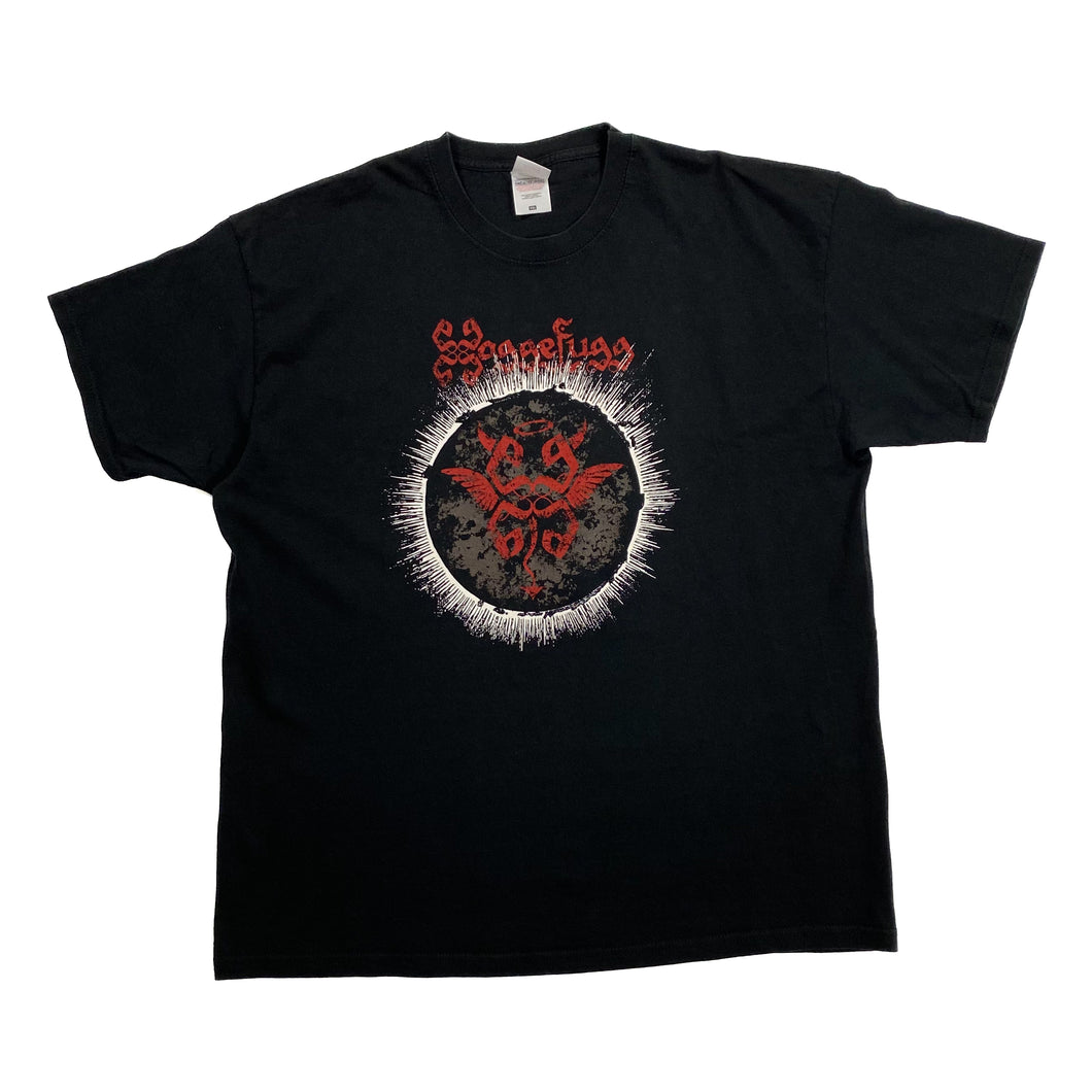 HAGGEFUGG Graphic Spellout German Medieval Rock Metal Band T-Shirt