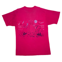 Load image into Gallery viewer, FOTL “Myrtle Beach, SC” Floral Beach Souvenir Graphic Single Stitch T-Shirt
