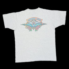 Load image into Gallery viewer, MORNING STAR “Santa Barbara California” Surfer Skater Striped Single Stitch T-Shirt
