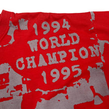 Load image into Gallery viewer, MICHAEL SCHUMACHER “World Champion 1994-95” All-Over Print F1 Formula One Graphic T-Shirt
