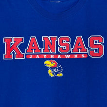 Load image into Gallery viewer, NCAA KANSAS JAYHAWKS College Sports Logo Spellout Graphic T-Shirt
