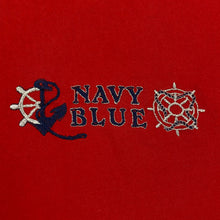 Load image into Gallery viewer, JFW Casuals “NAVY BLUE” Embroidered Nautical Spellout Graphic T-Shirt
