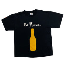 Load image into Gallery viewer, Screen Stars GINZING &quot;I&#39;m Alive&quot; Drinks Promo Single Stitch T-Shirt
