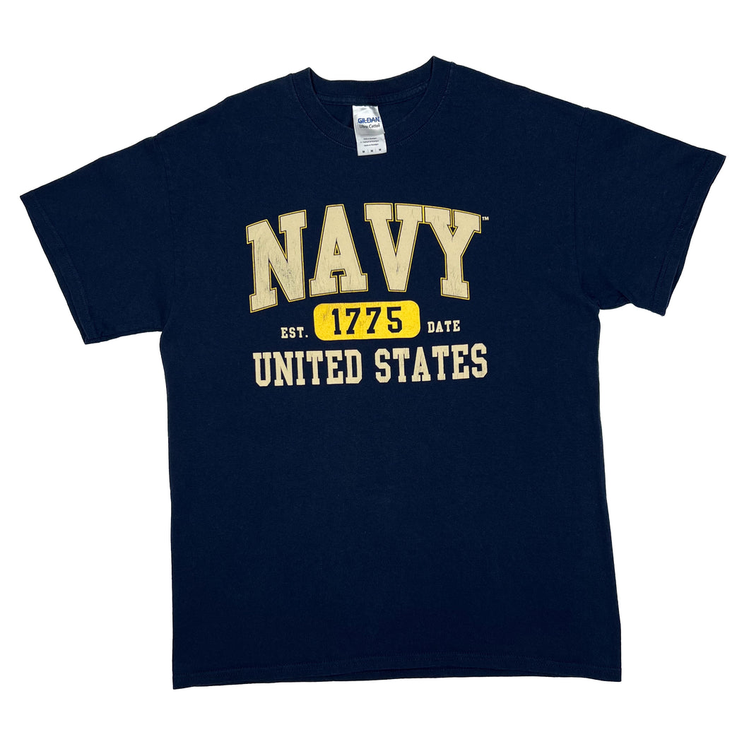 US NAVY “United States” Military Spellout Graphic T-Shirt