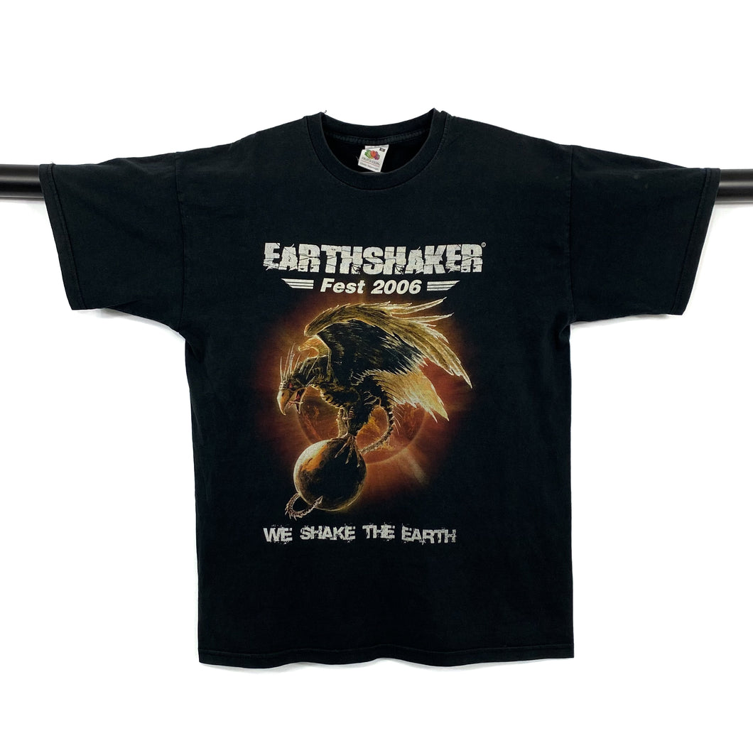 EARTHSHAKER FEST (2006) Graphic Hard Rock Heavy Metal Festival T-Shirt
