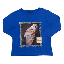 Load image into Gallery viewer, TARGET INTERNATIONAL (1992) “The Barn Owl” Animal Bird Wildlife Long Sleeve T-Shirt
