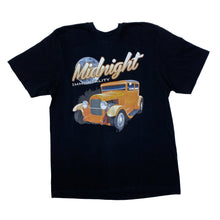 Load image into Gallery viewer, MIDNIGHT IMMORTALITY Hot Rod Muscle Car Spellout Graphic T-Shirt

