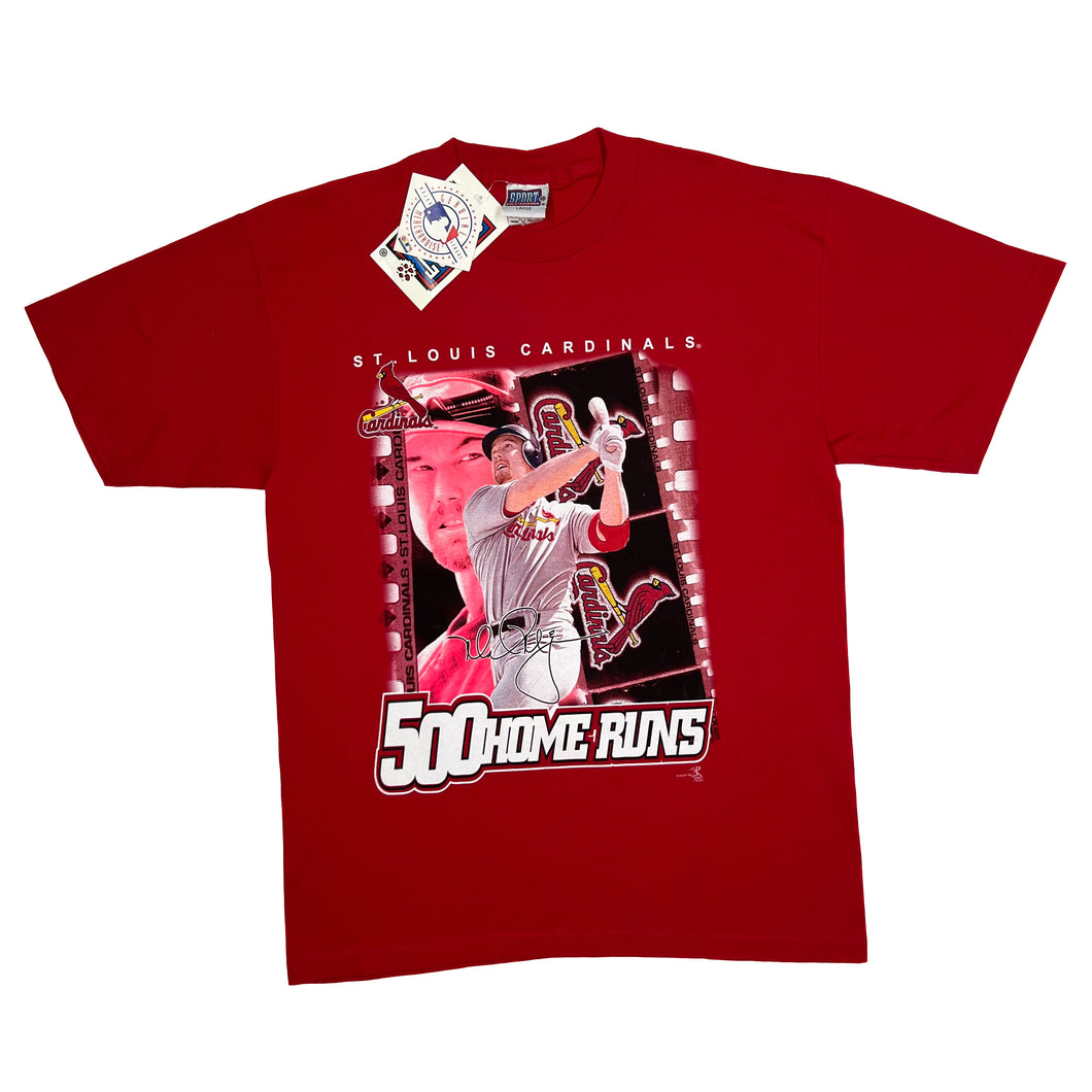 Vintage MLB (1999) ST LOUIS CARDINALS “500 Home Runs” Baseball T-Shirt