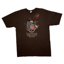 Load image into Gallery viewer, THE SECOND AMENDMENT Patriotic Eagle USA Flag Graphic T-Shirt
