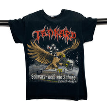 Load image into Gallery viewer, TANKARD “Forza SGE!” Graphic Spellout Thrash Heavy Metal Band T-Shirt
