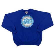 Load image into Gallery viewer, Hanes HAPPY HOLLOW Souvenir Spellout Graphic Crewneck Sweatshirt
