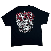 Load image into Gallery viewer, DAYTONA BEACH BIKE WEEK “Ride Free” Souvenir Biker Graphic T-Shirt
