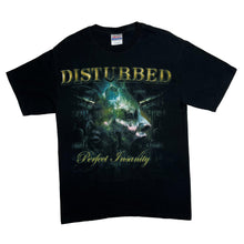Load image into Gallery viewer, Hanes DISTURBED (2009) “Perfect Insanity” Alternative Nu Metal Band T-Shirt
