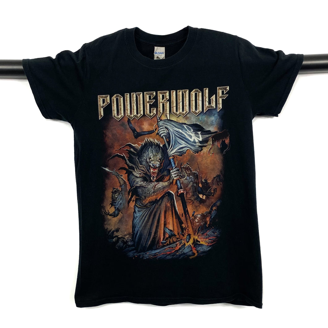 POWERWOLF “Wolfsnachte 2018” Graphic Power Heavy Metal Band Tour T-Shirt
