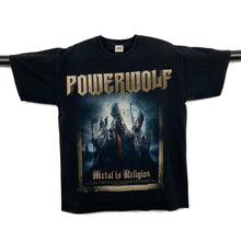 Load image into Gallery viewer, POWERWOLF “Metal Is Religion” Graphic Power Heavy Metal Band T-Shirt
