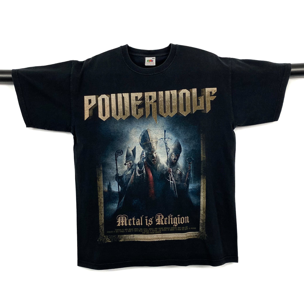 POWERWOLF “Metal Is Religion” Graphic Power Heavy Metal Band T-Shirt