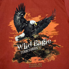 Load image into Gallery viewer, ATLAS FOR MEN “Woodland Expedition” Bald Eagle Wildlife Spellout Graphic T-Shirt
