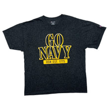 Load image into Gallery viewer, Champion GO NAVY “USN” US Navy Spellout Graphic T-Shirt
