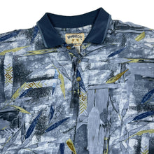 Load image into Gallery viewer, BAMBOO CAY Crazy Abstract All-Over Print Patterned Short Sleeve Polo Shirt
