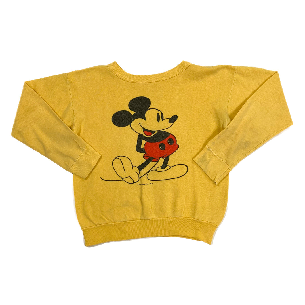 DISNEY Mickey Mouse Character Graphic Crewneck Sweatshirt