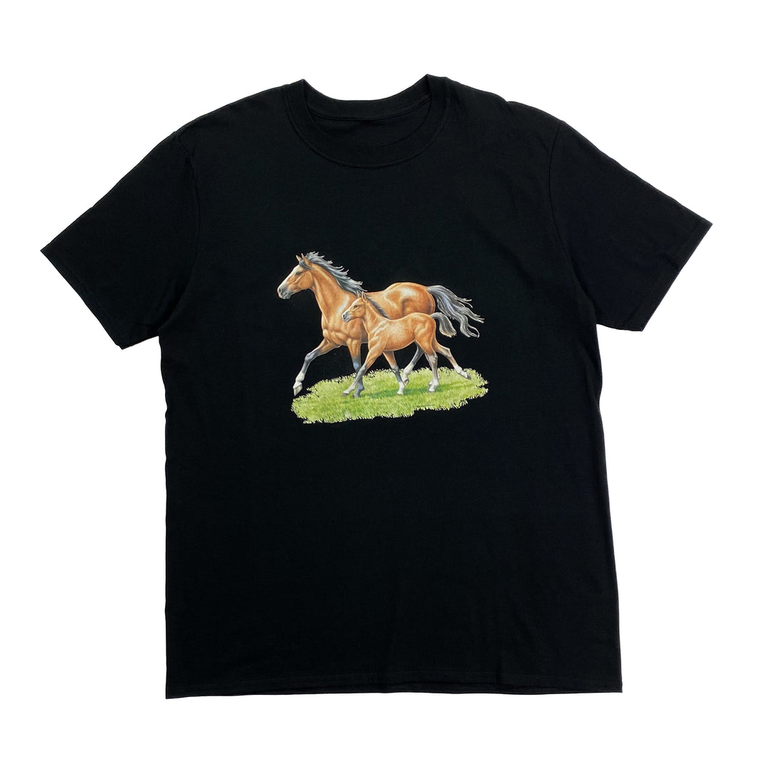 TARGET TRANSFERS (1994) Horse Pony Animal Wildlife Graphic T-Shirt