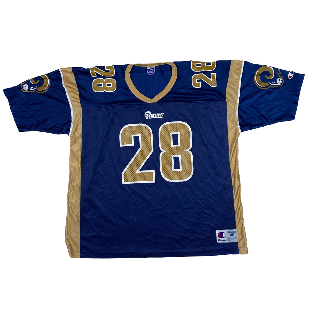 Champion NFL St. Louis Rams “MARSHALL FAULK” Football Sports Jersey
