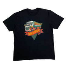 Load image into Gallery viewer, EDDIE STOBART “International Logistics” Truck Lorry Spellout Graphic T-Shirt
