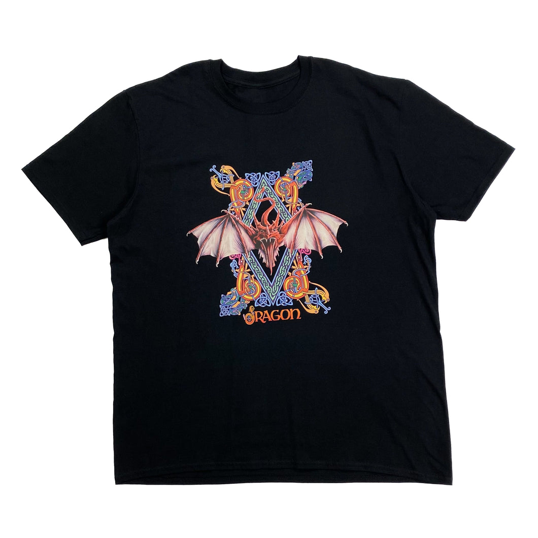 DRAGON Target Transfers (1998) Gothic Fantasy Dragon Graphic T-Shirt