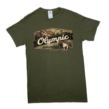 Load image into Gallery viewer, Delta OLYMPIC NATIONAL PARK Souvenir Spellout Graphic T-Shirt
