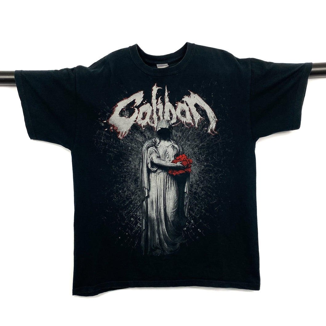 CALIBAN Spellout Graphic Metalcore Heavy Metal Band T-Shirt