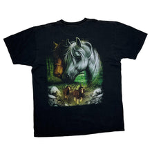 Load image into Gallery viewer, ROCK CHANG Horse Nature Wildlife Animal Graphic T-Shirt
