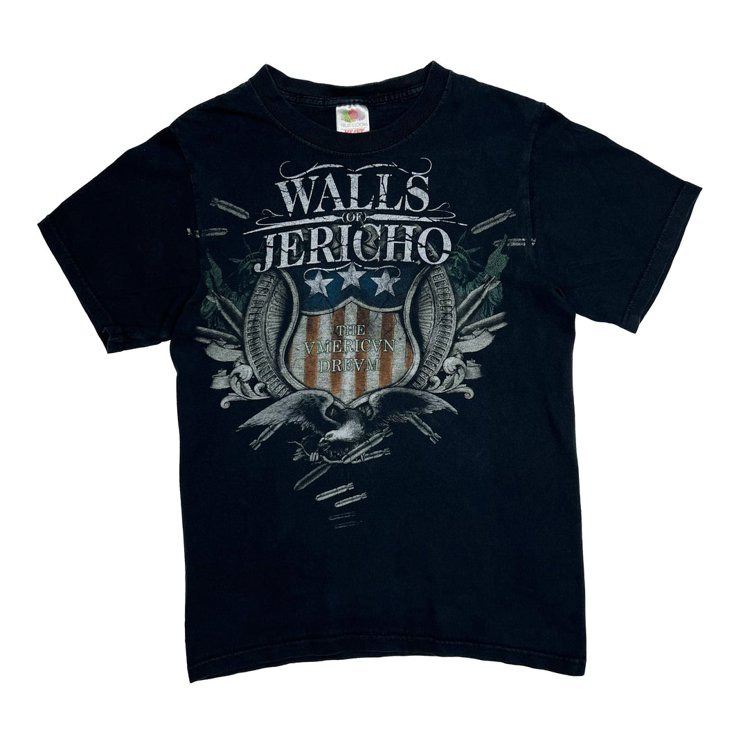 WALLS OF JERICHO “The American Dream” Hardcore Punk Metalcore Band T-Shirt