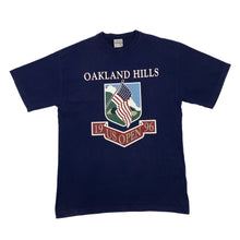 Load image into Gallery viewer, OAKLAND HILLS (1996) “US OPEN” Golf Spellout Souvenir Graphic T-Shirt
