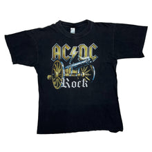 Load image into Gallery viewer, AC/DC “Rock” Graphic Spellout Hard Rock Band T-Shirt
