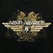 Load image into Gallery viewer, AMON AMARTH Graphic Logo Spellout Melodic Death Metal Band T-Shirt
