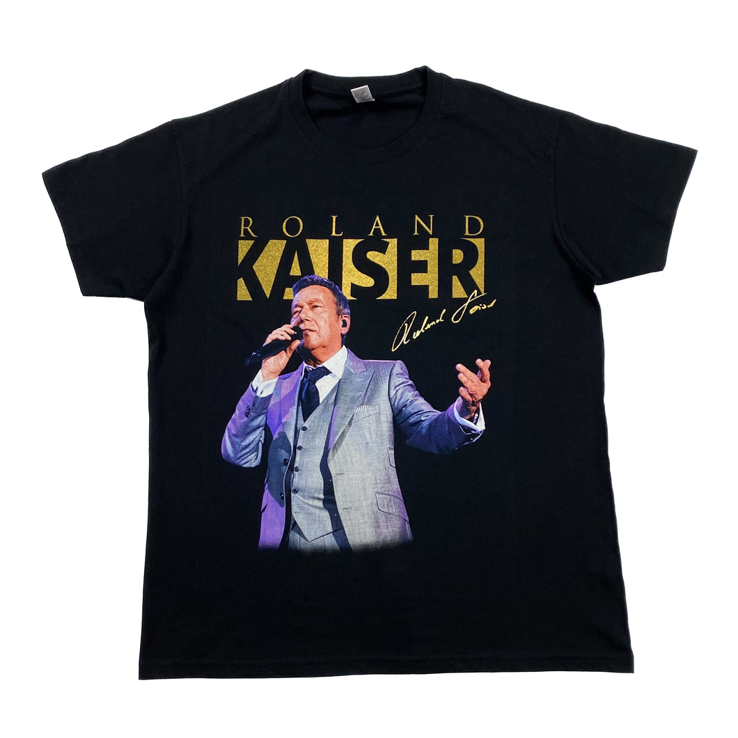 ROLAND KAISER “Live Im Sommer 2018” German Schlager Pop Music Band T-Shirt