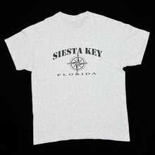 Load image into Gallery viewer, SIESTA KEY “Florida” Compass Souvenir Spellout Graphic T-Shirt

