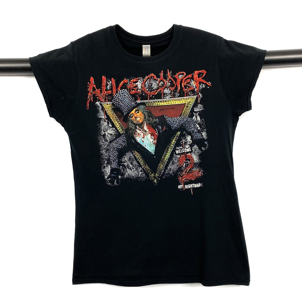 ALICE COOPER “Welcome 2 My Nightmare” Heavy Glam Metal Shock Rock Band T-Shirt