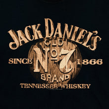 Load image into Gallery viewer, JACK DANIELS (2008) “Tennessee Whiskey” Drinks Promo Spellout Graphic T-Shirt
