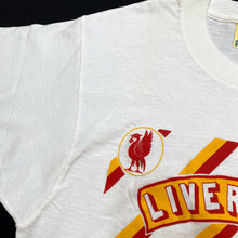 Load image into Gallery viewer, Screen Stars LIVERPOOL FC “Pride Of Merseyside” Football Graphic Single Stitch T-Shirt
