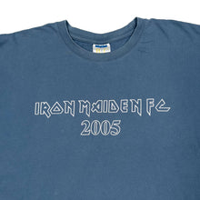 Load image into Gallery viewer, IRON MAIDEN FC (2005) Fan Club Heavy Metal Band Spellout Graphic T-Shirt
