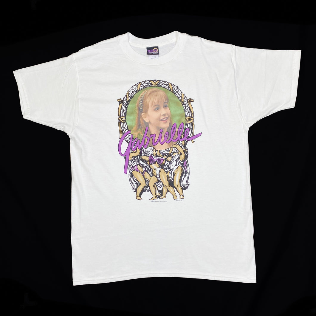 XENA WARRIOR PRINCESS “Gabrielle” Fantasy Sci-Fi TV Show Spellout Graphic T-Shirt