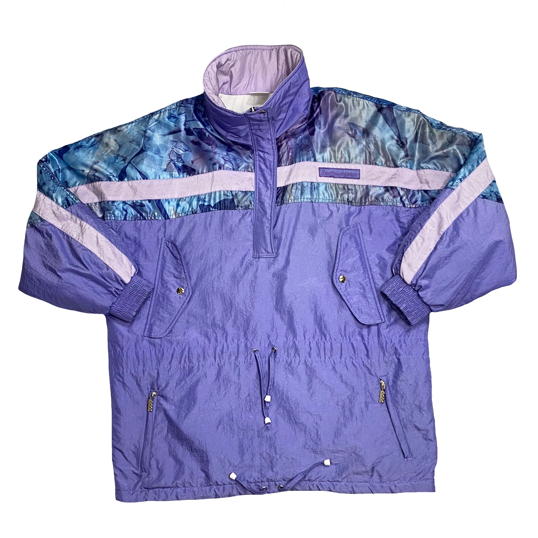 ACTIVE SWISS DESIGN Crazy Patterned 1/2 Zip Ski Jacket