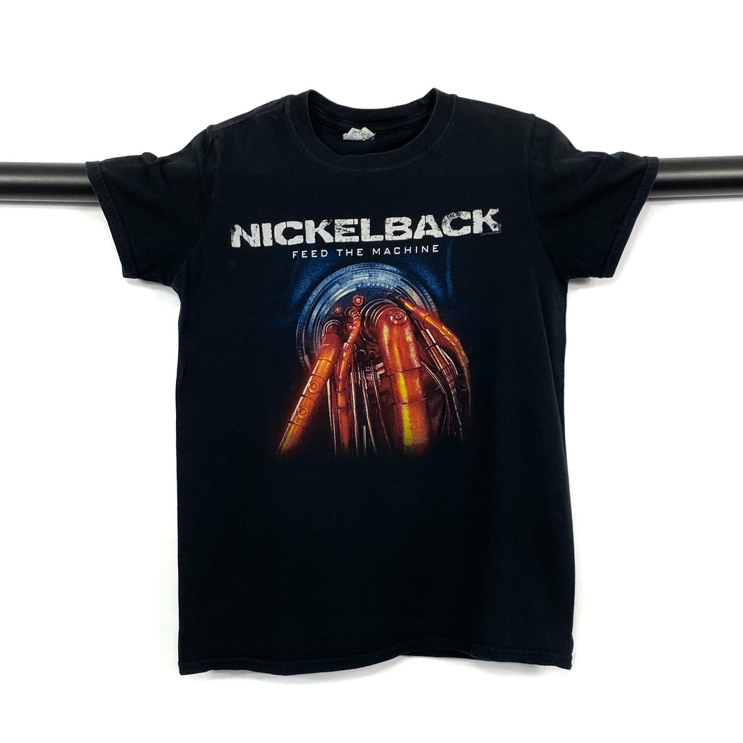 NICKELBACK “Feed The Machine” Graphic Post-Grunge Hard Rock Band T-Shirt
