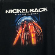 Load image into Gallery viewer, NICKELBACK “Feed The Machine” Graphic Post-Grunge Hard Rock Band T-Shirt
